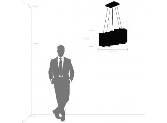Люстра подвесная Nubi Lightstar 802130 в Ростове-на-Дону