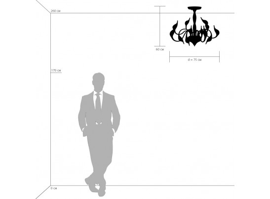Люстра потолочная Cigno Collo Lightstar 751026 в Ростове-на-Дону