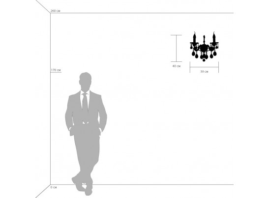 Бра Champa nero Osgona 879627 в Ростове-на-Дону