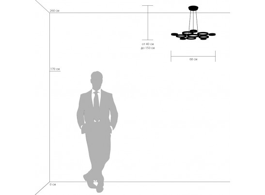 Люстра подвесная Unitario Lightstar 763010 в Ростове-на-Дону