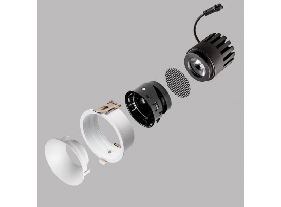 Модуль профессиональный светодиодный диммируемый 7W/12W 2700K в сборе с суппортом с углом наклона до 30° STELLA PRO Lightstar 075092 в Ростове-на-Дону