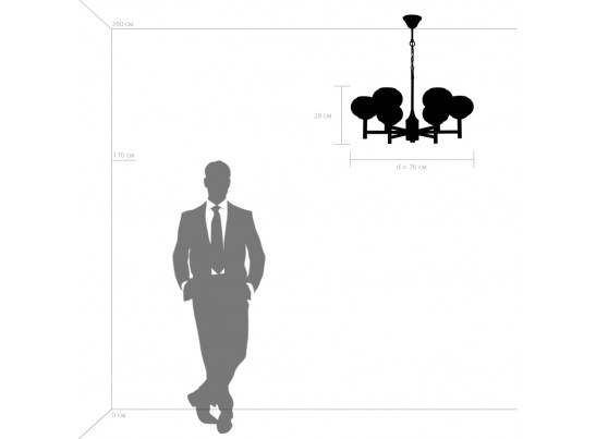 Люстра подвесная Fiamma Lightstar 730063 в Ростове-на-Дону