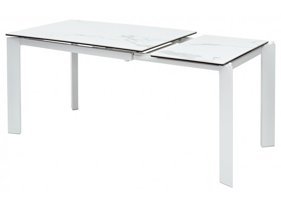 Стол CORNER 120 MATTE STATUARIO Белый мрамор матовый керамика, стекло/ белый каркас, ®DISAUR в Ростове-на-Дону Стол CORNER 120 MATTE STATUARIO Белый мрамор матовый керамика, стекло/ белый каркас, ®DISAUR в Ростове-на-Дону