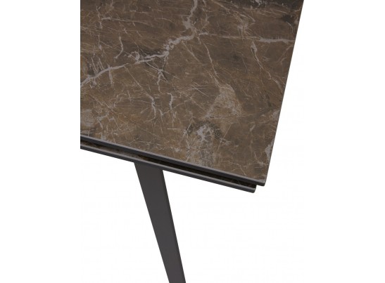 Стол ACERRA 160 KL-19 СЕРО-КОРИЧНЕВЫЙ КАМЕНЬ, итальянская керамика / Grey 1 в Ростове-на-Дону