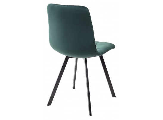 Стул CHILLI SQUARE BLUVEL-78 GREEN, велюр / черный каркас, в Ростове-на-Дону