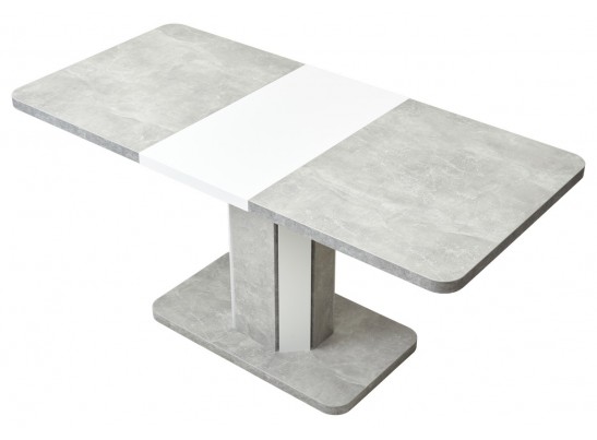 Стол STORK Бетон/ Белый 120 в Ростове-на-Дону