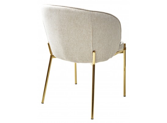 Стул DIANA TRF-11 светло-бежевый / золотой каркас в Ростове-на-Дону