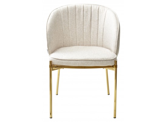 Стул DIANA TRF-11 светло-бежевый / золотой каркас в Ростове-на-Дону
