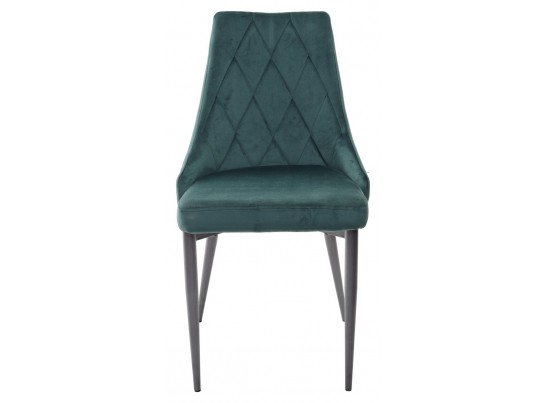 Стул NEPAL BLUVEL-78 GREEN/ серый каркас, велюр M-City в Ростове-на-Дону