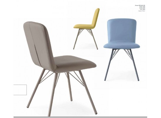 Стул EMMA CB/1662-SK mt.P94 Matt Optic white/ S92 Skuba Optic White в Ростове-на-Дону