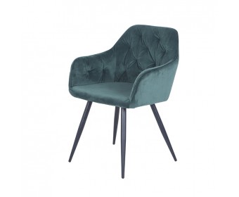 Стул PERU BLUVEL-78 GREEN, велюр M-City