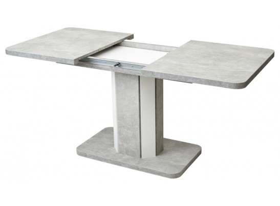 Стол STORK Бетон/ Белый 120 в Ростове-на-Дону