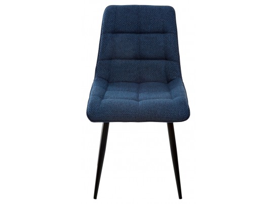 Стул CHIC TRF-06 полночный синий/ RU-03 синяя сталь/ черный каркас в Ростове-на-Дону