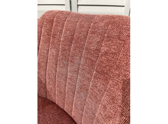 Стул BRANDY WZ2042-11 брусничный фактурный велюр/ черный каркас в Ростове-на-Дону