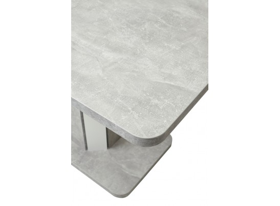 Стол STORK Бетон/ Белый 120 в Ростове-на-Дону