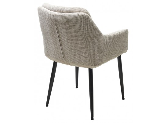 Стул DORE Garna-071 бежевый, ткань / черный каркас, ®DISAUR в Ростове-на-Дону