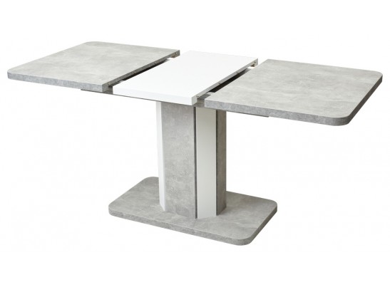 Стол STORK Бетон/ Белый 120 в Ростове-на-Дону
