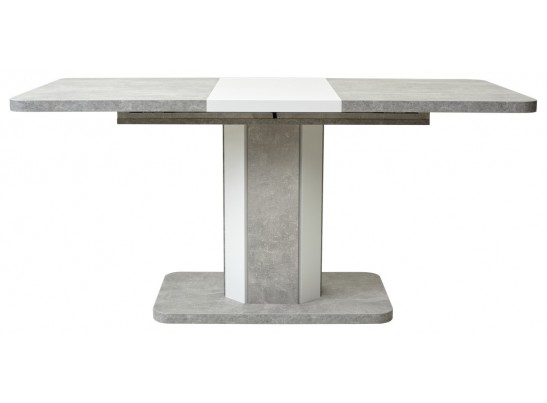Стол STORK Бетон/ Белый 120 в Ростове-на-Дону