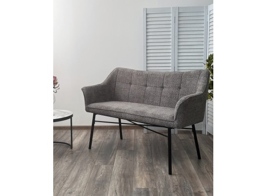 Скамья BERGAMO UF998-15 серый, букле / Товарный знак DISAUR в Ростове-на-Дону