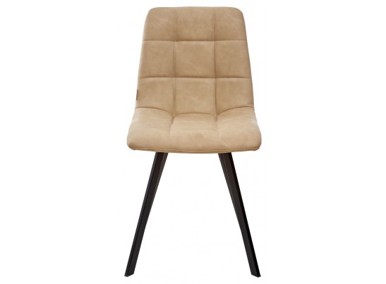 Стул CHILLI SQUARE RU-16 бежевый винтаж, PU / черный каркас в Ростове-на-Дону