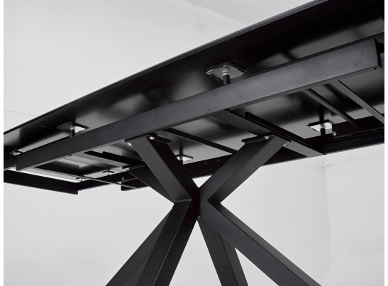 Стол ALTO 160 NERO KL-116 Черный мрамор матовый, итальянская керамика/ черный каркас в Ростове-на-Дону Стол ALTO 160 NERO KL-116 Черный мрамор матовый, итальянская керамика/ черный каркас в Ростове-на-Дону