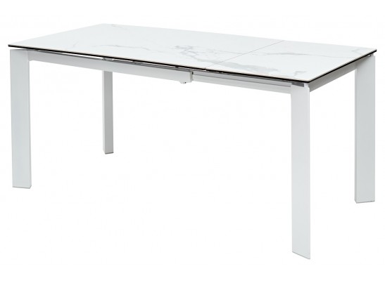 Стол CORNER 120 MATTE STATUARIO Белый мрамор матовый керамика, стекло/ белый каркас, ®DISAUR в Ростове-на-Дону Стол CORNER 120 MATTE STATUARIO Белый мрамор матовый керамика, стекло/ белый каркас, ®DISAUR в Ростове-на-Дону