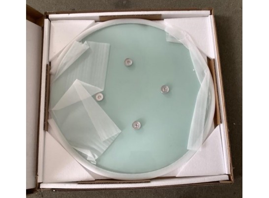 Стол SOLO 80 Белый мрамор G-1, стекло / черный M-city в Ростове-на-Дону