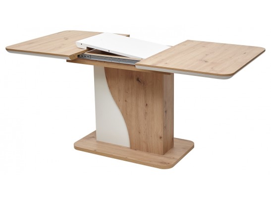 Стол SIRIUS 120 Дуб Артисан/ Белый в Ростове-на-Дону