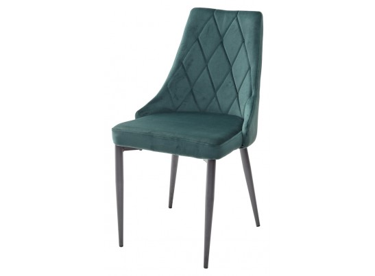 Стул NEPAL BLUVEL-78 GREEN/ серый каркас, велюр M-City в Ростове-на-Дону