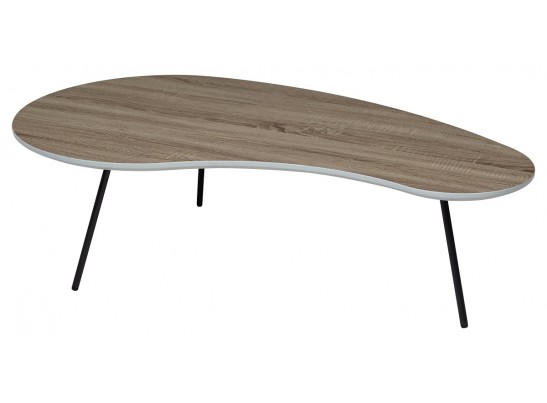 Стол журнальный WOOD61 #4 дуб серо-коричневый винтажный M-city в Ростове-на-Дону