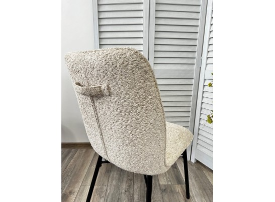 Стул COMO UF998-04 бежевый, букле / черный каркас / Товарный знак DISAUR в Ростове-на-Дону