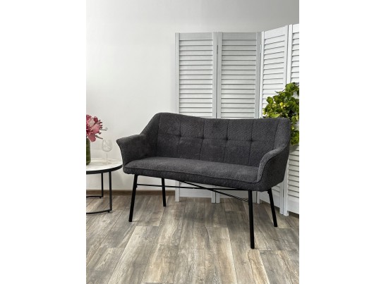 Скамья BERGAMO UF998-16 темно-серый, букле / Товарный знак DISAUR в Ростове-на-Дону