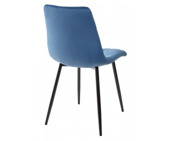 Стул NAPOLI UF910-18 NAVY BLUE, велюр 