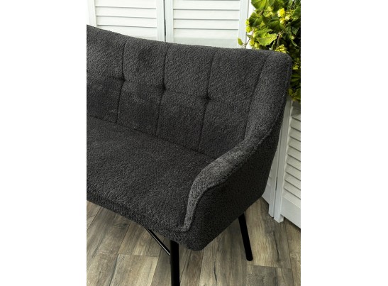 Скамья BERGAMO UF998-16 темно-серый, букле / Товарный знак DISAUR в Ростове-на-Дону