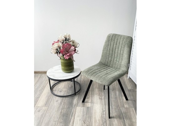 Стул ELVIS WZ2042-12 авокадо фактурный велюр / черный каркас в Ростове-на-Дону