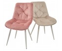 Стул MONACO UF910-08 PINK, велюр/капучино каркас M-City в Ростове-на-Дону