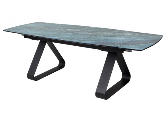 Стол Вильям 180 Аквамарин / графитовый каркас, в Ростове-на-Дону