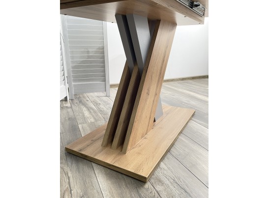 Стол EXEL 140 Дуб Вотан/ Алюминий в Ростове-на-Дону