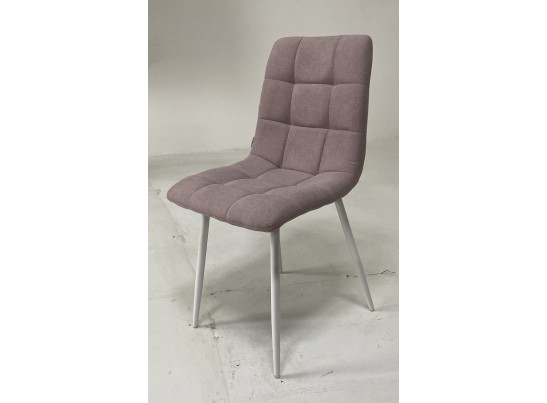 Стул CHILLI UF860-04B сиреневый, ткань/ белый каркас в Ростове-на-Дону
