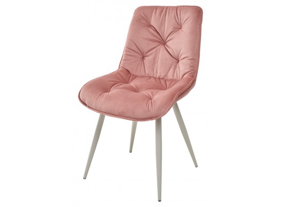 Стул MONACO UF910-08 PINK, велюр/капучино каркас M-City в Ростове-на-Дону