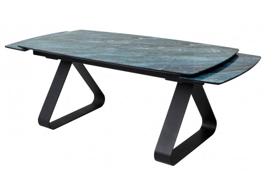 Стол Вильям 180 Аквамарин / графитовый каркас, в Ростове-на-Дону
