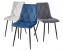 Стул NAPOLI UF910-18 NAVY BLUE, велюр в Ростове-на-Дону