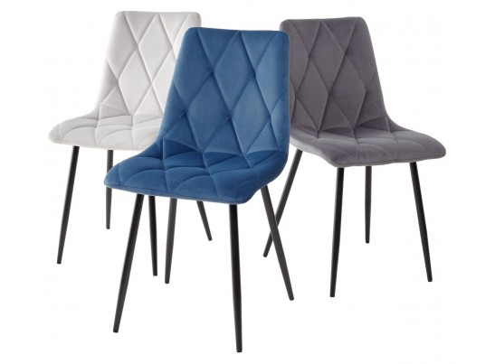 Стул NAPOLI UF910-18 NAVY BLUE, велюр в Ростове-на-Дону