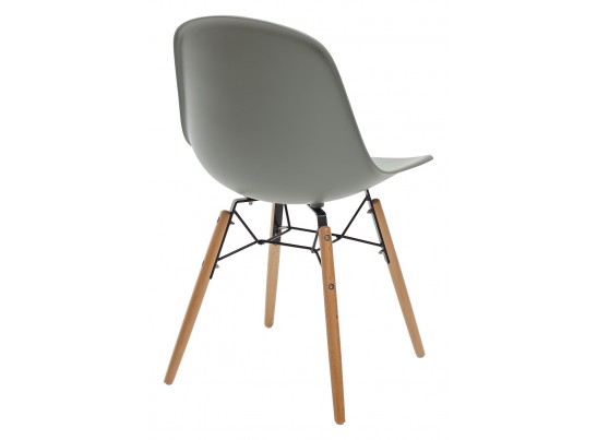 Стул BONNIE 292-DPP серый с деревянными ножками в Ростове-на-Дону