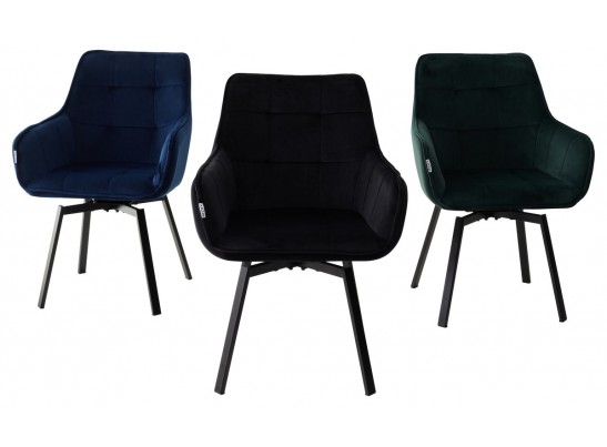 Стул MAVERICK 360 град. поворот. BLUVEL-78 GREEN/ черный каркас, в Ростове-на-Дону