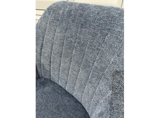 Стул BRANDY WZ2042-16 бледно-васильковый фактурный велюр/ черный каркас в Ростове-на-Дону