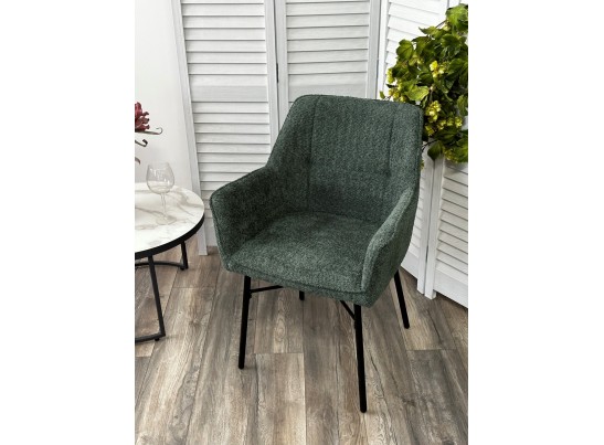 Стул AGIRA UF998-11 малахит, букле / черн. каркас / Товарный знак DISAUR в Ростове-на-Дону