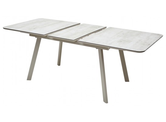 Стол ARUBA 140 BEIGE/ CAPPUCINO глазурованное стекло в Ростове-на-Дону