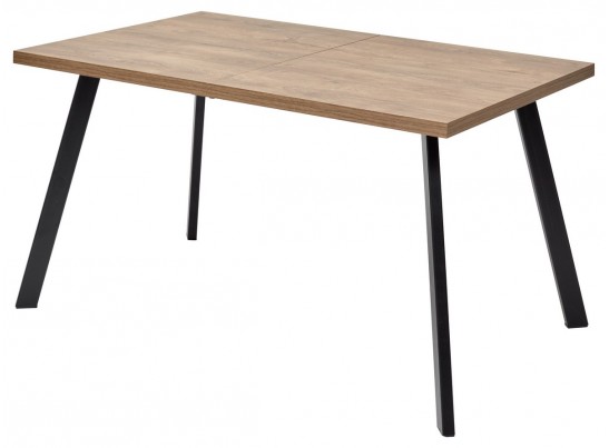 Стол BRICK M 140 Дуб Канзас/ Черный в Ростове-на-Дону