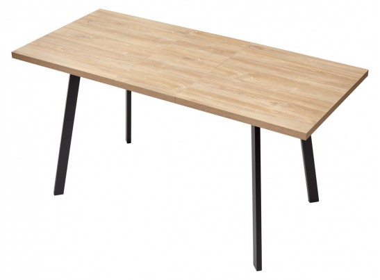 Стол ФИН 120 Дуб Канзас/черный каркас в Ростове-на-Дону